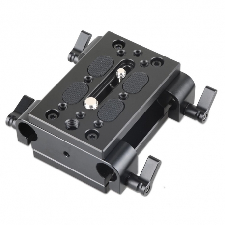 SmallRig Baseplate with Dual 15mm Rod Clamp