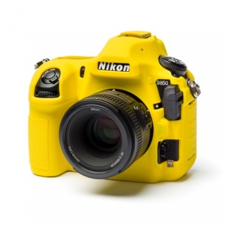EasyCover Protection Silicone pour Nikon D850 Jaune