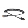 Genesis Câble spiralé HDMI - HDMI 60cm-150cm