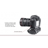 Sunwayfoto PCL5DIVG L-Bracket pour Canon 5D mk IV avec grip