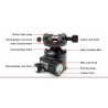 Sunwayfoto XB-44DDHi BallHead Low Profil