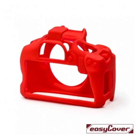 EasyCover Protection Silicone pour Canon 4000D Rouge