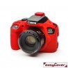 EasyCover Protection Silicone pour Canon 4000D Rouge