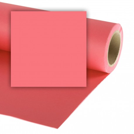 Colorama Coral Pink Background paper 2,72mx11m