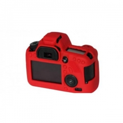 EasyCover Protection Silicone pour Canon 6D Rouge