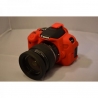 EasyCover CameraCase pour Canon 100D / SL1 Rouge
