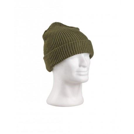 Green Acrylic Beanie