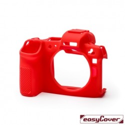 EasyCover Protection Silicone pour Canon R Rouge