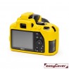 EasyCover Protection Silicone pour Nikon D3500 Jaune