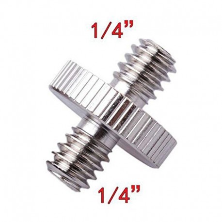 1/4 to 1/4 Stainless Steel Screw for Tripod Heads