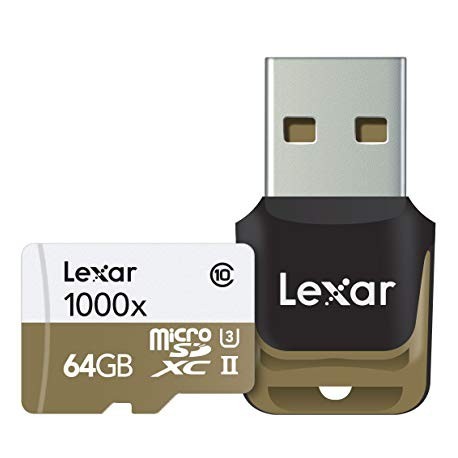 Lexar 64GB 1000x microSDXC Professional UHS-II