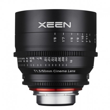 Xeen 50 mm T1.5 FF Cine pour Nikon F (FX)