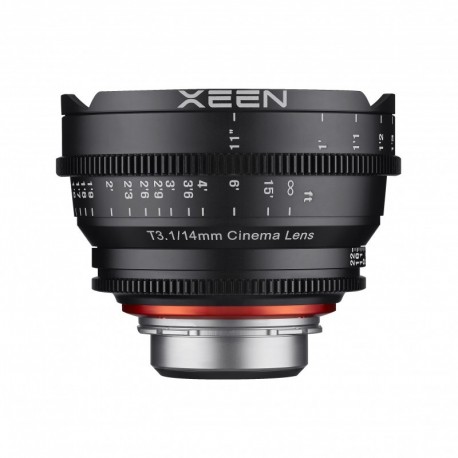 Xeen 14mm T3.1 FF Cine pour Canon EF Métrique