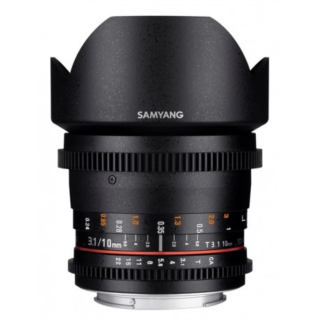 Samyang 10mm T3.1 VDSLR ED AS NCS CS II Canon EF-S