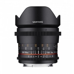 Samyang 16mm T2.6 ED AS UMC VDSLR pour Sony E