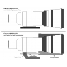 Wimberley AP-602 Replacement Stand for Canon 400 F2.8 IS, 600 F4 IS, 800 F5.6 IS I & II and Sigma 500mm F4 Type Arca