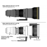 Wimberley AP-452 Pied de remplacement pour Nikon 400 f/2.8 AF-S I, II & VR, 600 f4 AF-S II & VR type Arca