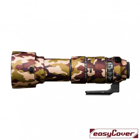 EasyCover Lens Oak Brown camouflage for Sigma 60-600mm 4.5-6.3 DG OS HSM Sports