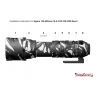 EasyCover Lens Oak Black pour Sigma 150-600mm f/5-6.3 DG OS HSM Sports