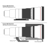 Wimberley AP-602 Replacement Stand for Canon 400 F2.8 IS, 600 F4 IS, 800 F5.6 IS I & II and Sigma 500mm F4 Type Arca