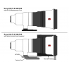 Wimberley AP609 Pied de remplacement pour Sony 400 f2.8 GM OSS type Arca