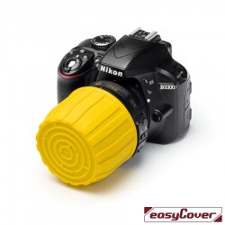 EasyCover Lens Maze Protection Silicone pour Objectif Jaune