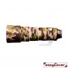 EasyCover Lens Oak Brown Camouflage pour Sony FE 200-600 F5.6-6.3 G OSS