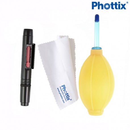 Phottix Kit de nettoyage 4 en 1 Jaune