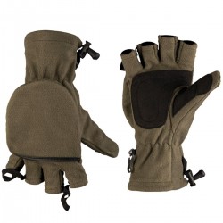 Gants S/M transformable Moufles/Mitaines en Polaire Chaud