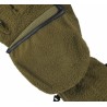 Gants transformable Moufles/Mitaines en Polaire Chaud