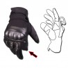 MilTec Gloves Reinforced Leather Tactical Gen II Size XL