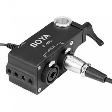 Boya BY-MA2 Dual XLR Audio Adaptateur