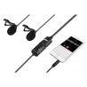 Boya BY-M1DM Dual Omni-directional Lavalier Microphone