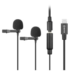 BY-M2D Digital Dual Lavalier Microphones compatible iOS