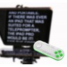 Remote Bluetooth for Teleprompter comptatible Apple/Android White