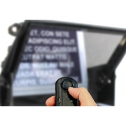 TeleprompterPAD Télécommande sans fil Bluetooth pour téléprompteur compatible Apple / Android