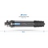 Leofoto LS-284CVL Ranger Carbon Tripod