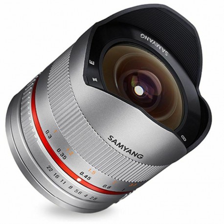 Samyang 8mm Fisheye f/2.8 for Samsung NX Silver