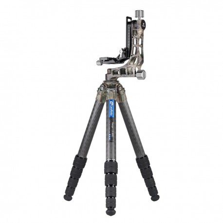 Leofoto Ranger LS-365C + PG-1 Camo Carbon Tripod with Gimbal Head