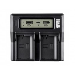 Newell DC-LCD Double Chargeur LP-E6 pour Canon
