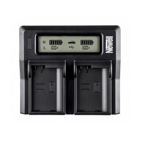 Newell DC-LCD Double Charger LP-E6 for Canon