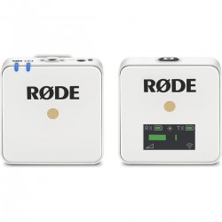 Rode Wireless GO Compact White Microphone sans fil