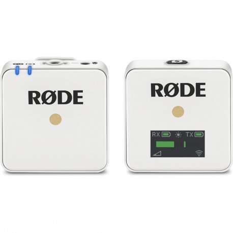 Rode Wireless GO Compact White Microphone sans fil