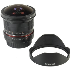 Samyang 8mm F3.5 UMC CS II Fisheye Nikon AE mount