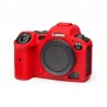 EasyCover Protection Silicone pour Canon R5 / R6 Rouge