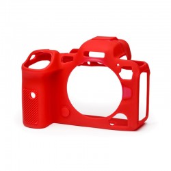 EasyCover Protection Silicone pour Canon R5 / R6 Rouge