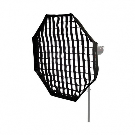 Grille Nid D'abeille Pour Boîte à Lumière 120 Cm – Accessoire Photo Parabolique, Noir, Nylon – Contrôle De Lumière Professionnel