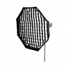 Quantuum Kit Softbox octagonal 120cm + Nid d'abeille (grille / grid) 