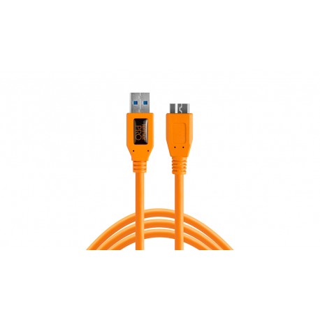 Tether Tools TetherPro USB 3.0 Male Type-A to USB 3.0 Micro-B Câble 4,6m