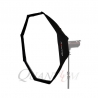 Quantuum Kit Softbox octagonal 120cm + Nid d'abeille (grille / grid) 